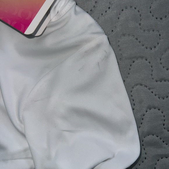 Hurley youth girls 5/6 UPF 50 swim top swimwear long sleeve white beach summer - Picture 6 of 6